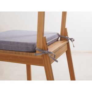 Vesna | Sedák na židli DEKOTEX 40x40x4 cm šedý