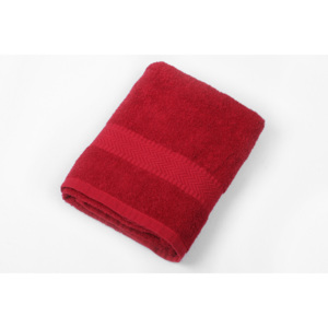 Froté ručník BOBBY - červený 50 x 100 cm