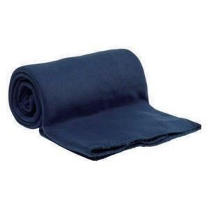 Fleecová deka tmavě modrá 150x200 cm