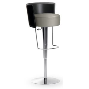 MIDJ - Barová židle BONGO s plastovým opěrákem