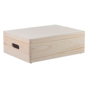 Foglio Dřevěný box s víkem 40X30X14 CM