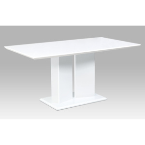 Jídelní stůl 160x90 cm bílý mat HT-307 WT
