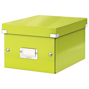 Krabice CLICK & STORE WOW malá archivační, zelená