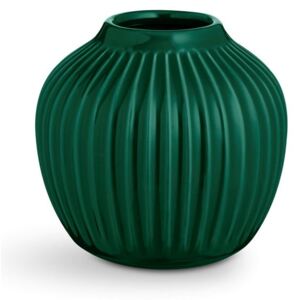 Zelená kameninová váza Kähler Design Hammershoi, výška 12,5 cm