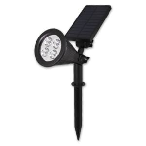 MASTER LED solární zahradní lampa 1370 - 120 lm - senzor soumraku - studená bílá