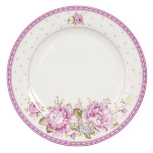 Porcelánový talíř jídelní ELEGANT ROSE 26 cm (Clayre & Eef)