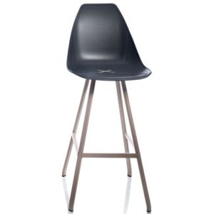 ALMA DESIGN - Barová židle s kovovou podnoží X STOOL
