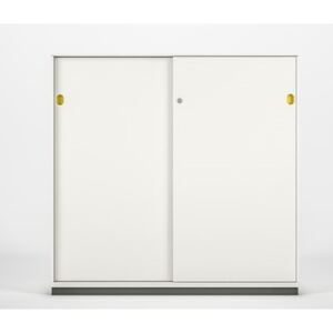 DIEFFEBI - Vyšší skříň s posuvnými dveřmi PRIMO