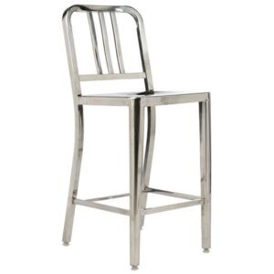 EMECO - Nízká barová židle NAVY
