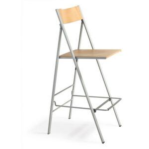 ARRMET - Barová židle POCKET WOOD ST/midi - sklápěcí, nízká