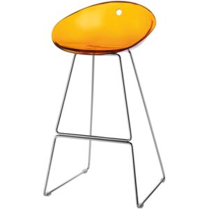 PEDRALI - Barová židle Gliss 902 oranžová - VÝPRODEJ - speciální sleva na dotaz