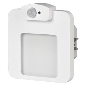 Zamel 01-222 schodišťové svítidlo se senzorem 230V AC MOZA LED do krabice bílé IP20 Barva světla: Teplá bílá