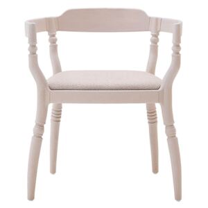 BILLIANI - Dřevěná židle s čalouněným sedákem FUGA 531