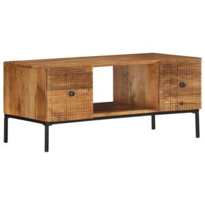 Konferenční stolek 90 x 45 x 40 cm masivní mangovníkové dřevo