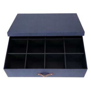 Modrá krabice s přihrádkami Bigso Box of Sweden Jakob