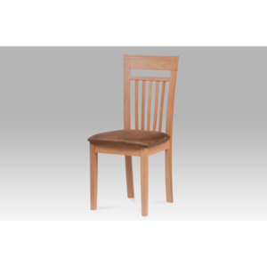 Jídelní židle dřevěná dekor buk S PODSEDÁKEM NA VÝBĚR BE1607 BUK3
