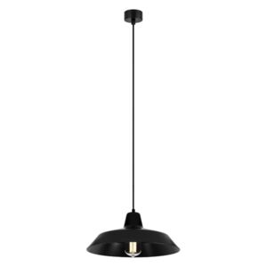 Černé závěsné svítidlo Bulb Attack Cinco, ⌀ 35 cm