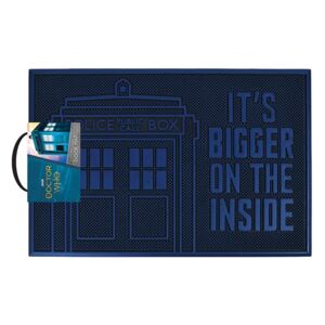 Gumová rohožka Doctor Who|Pán času: Tardis (60 x 40 cm) modrá