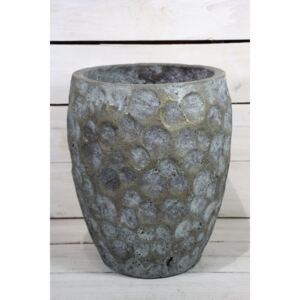 Betonová váza - šedá (v. 28 cm) velikost