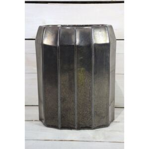 Keramická váza - tmavě šedá (v. 25 cm) velikost