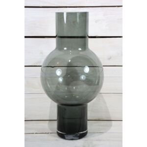 Skleněná váza - zelená (v. 38,5 cm, p. 20 cm) velikost