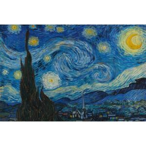 Plakát, Obraz - Vincent van Gogh - Starry Night, (91.5 x 61 cm)