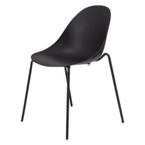 Jídelní židle Muubs Cocoon | černá