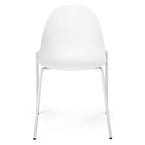 Jídelní židle Muubs Cocoon | bílá