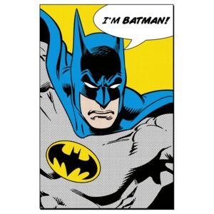 Plakát, Obraz - BATMAN - i'm batman, (61 x 91,5 cm)