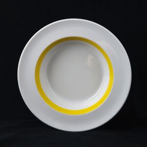 Talíř hluboký - žlutý, souprava Active, rozměr: 22,7 cm, výrobce Suisse Langenthal