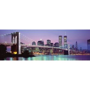 Plakát, Obraz - New York - skyline, (158 x 53 cm)