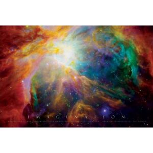 Plakát, Obraz - Imagination - nebula, (91,5 x 61 cm)