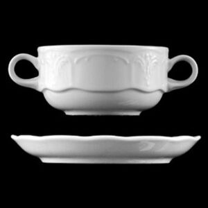 Šálek na polévku s podšálkem, souprava BELLEVUE, objem: 250 mlvýška: 5,6 cm, výrobce Lilien
