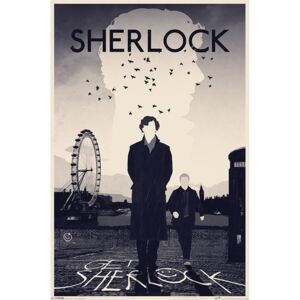 Plakát, Obraz - Sherlock - London, (61 x 91,5 cm)