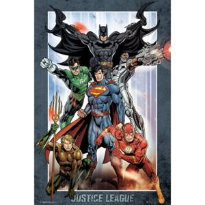 Plakát, Obraz - DC Comics - Justice League Group, (61 x 91,5 cm)