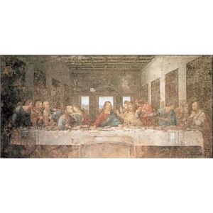 Obraz, Reprodukce - Poslední večeře, Leonardo Da Vinci, (100 x 50 cm)