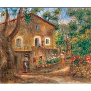 Obraz, Reprodukce - The Collette House in Cagnes, 1912, Pierre-Auguste Renoir, (80 x 60 cm)