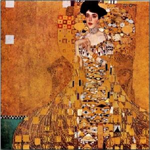 Obraz, Reprodukce - Adele Bloch-Bauer - Zlatá Adéla, Gustav Klimt, (68 x 68 cm)