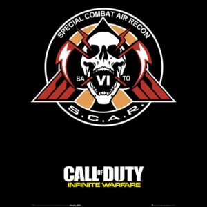 Plakát, Obraz - Call of Duty: Infinite Warfare - Scar, (61 x 91,5 cm)
