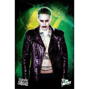 Plakát, Obraz - Sebevražedný oddíl - The Joker, (61 x 91,5 cm)