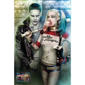 Plakát, Obraz - Sebevražedný oddíl - Joker and Harley Quinn, (61 x 91,5 cm)