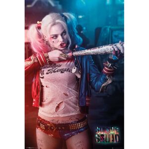 Plakát, Obraz - Sebevražedný oddíl - Harley Quinn Bang, (61 x 91,5 cm)