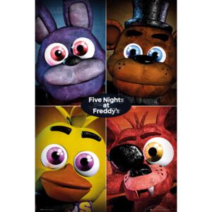 Plakát, Obraz - Five Nights At Freddy's - Quad, (61 x 91.5 cm)