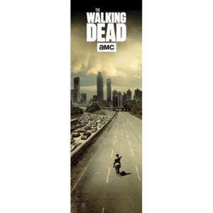 Plakát, Obraz - The Walking Dead - City, (53 x 158 cm)