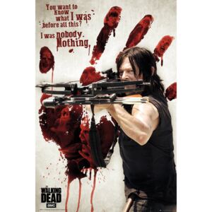 Plakát, Obraz - Walking Dead - Bloody Hand Daryl, (61 x 91,5 cm)