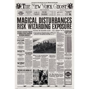 Plakát, Obraz - Fantastická zvířata a kde je najít - The New York Ghost, (61 x 91,5 cm)