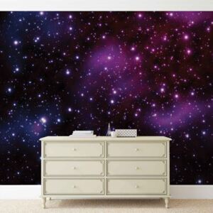 Fototapeta, Tapeta Hvězdy, Vesmír, Galaxie, (368 x 254 cm)