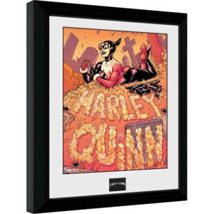 Obraz na zeď - Batman Comic - Harley Quinn Graveyard