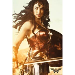Plakát, Obraz - Wonder Woman - Sword, (61 x 91,5 cm)