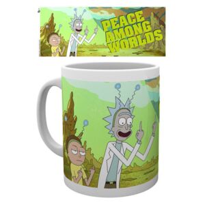 Láhev Rick And Morty - Peace